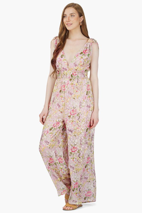 Blooming Dale Lurex Jumpsuit - Image 3