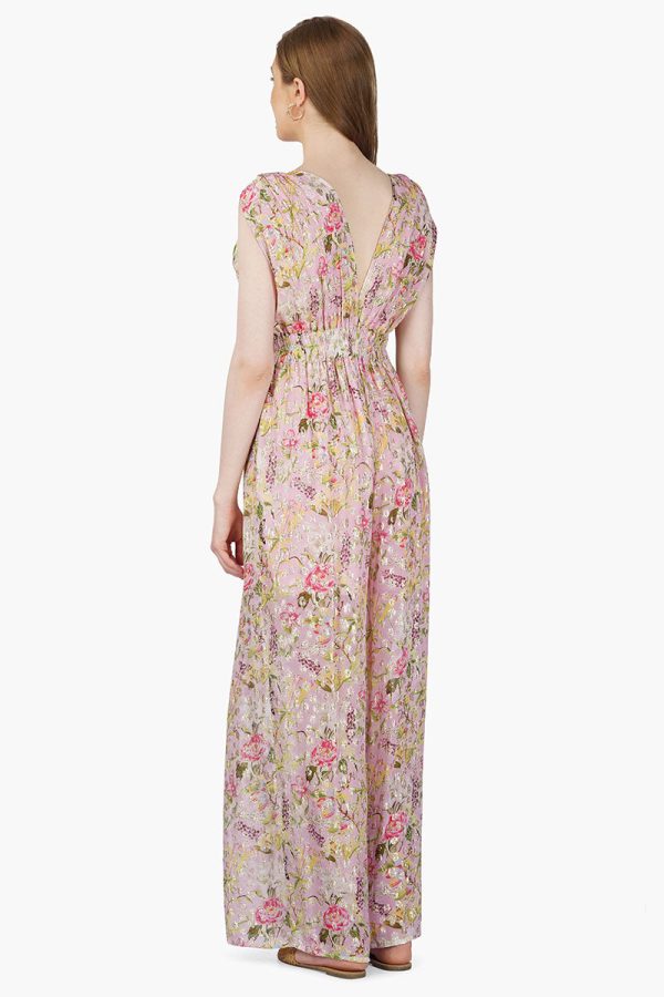 Blooming Dale Lurex Jumpsuit - Image 4