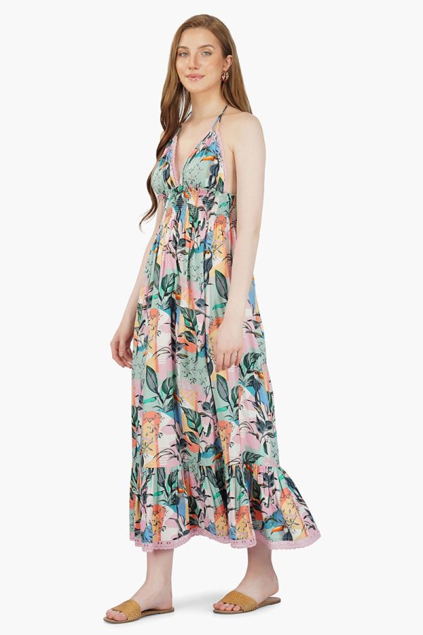 Palmrio Halter Dress - Image 3