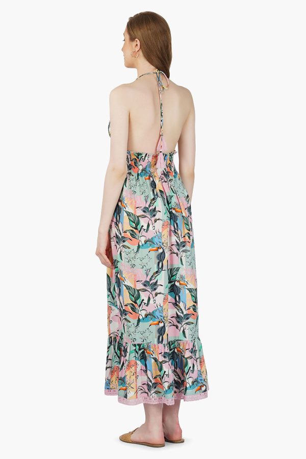 Palmrio Halter Dress - Image 4