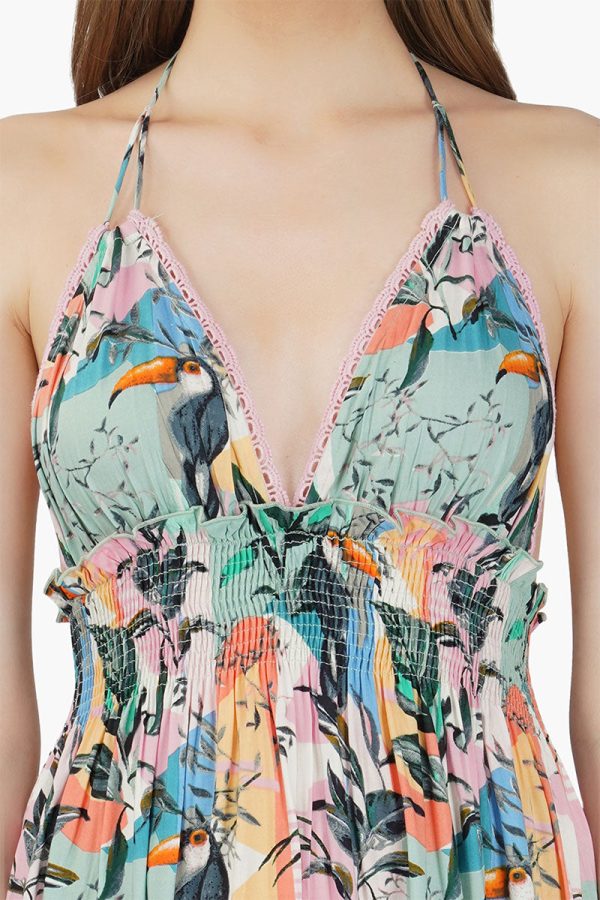 Palmrio Halter Dress - Image 5