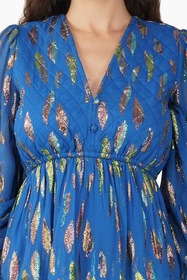 Victoria Ruffle Midi Dress - Image 5