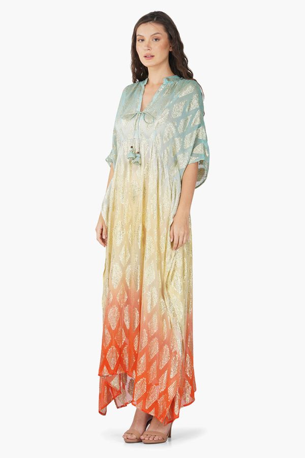 Magnolia Lurex Kaftan - Image 3