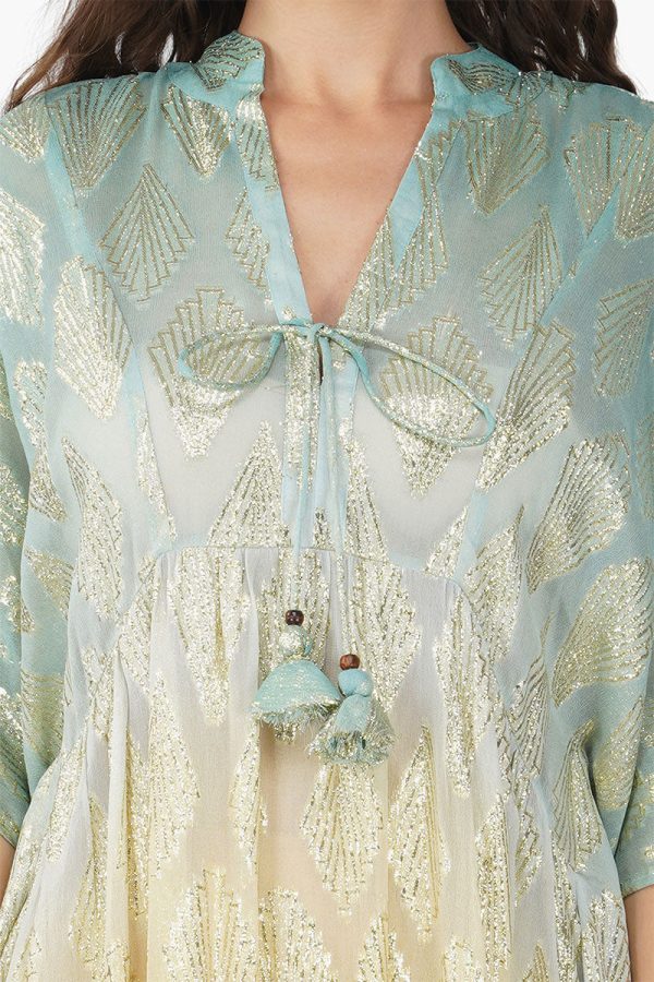 Magnolia Lurex Kaftan - Image 5