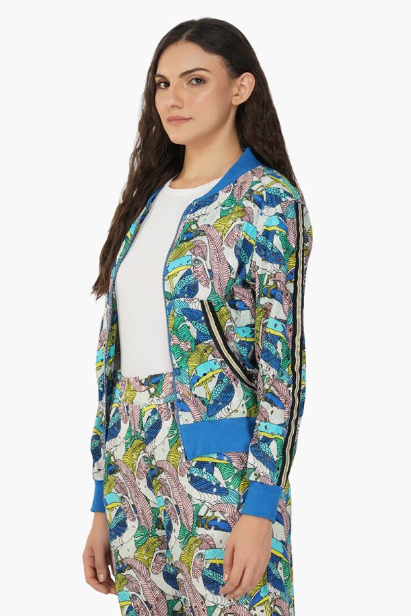 Tiffany Printed Bomber Jacket - Image 3