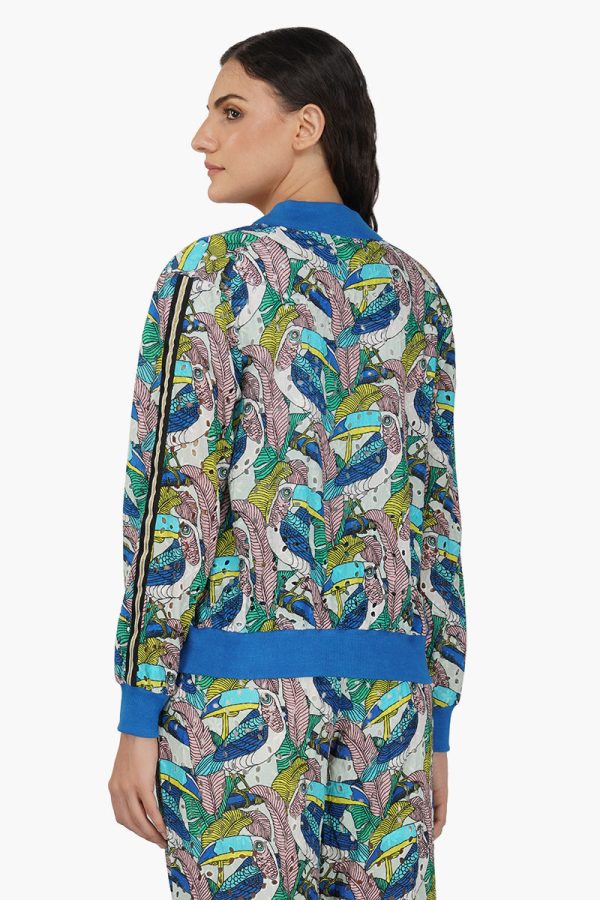 Tiffany Printed Bomber Jacket - Image 5