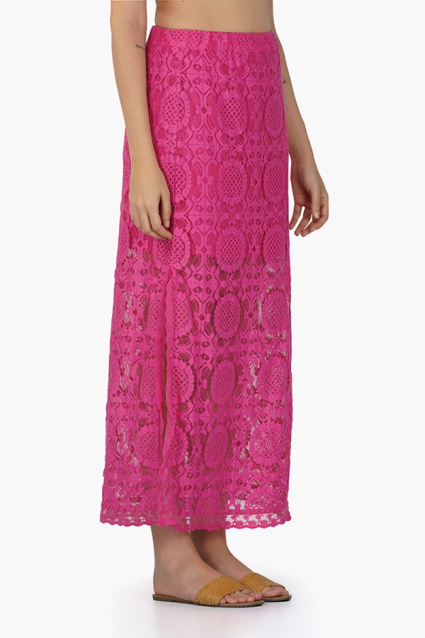 Brinda Crochet Lace Skirt - Image 2