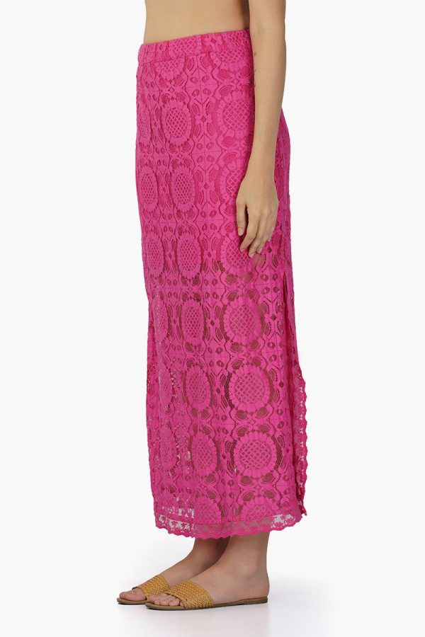 Brinda Crochet Lace Skirt - Image 3