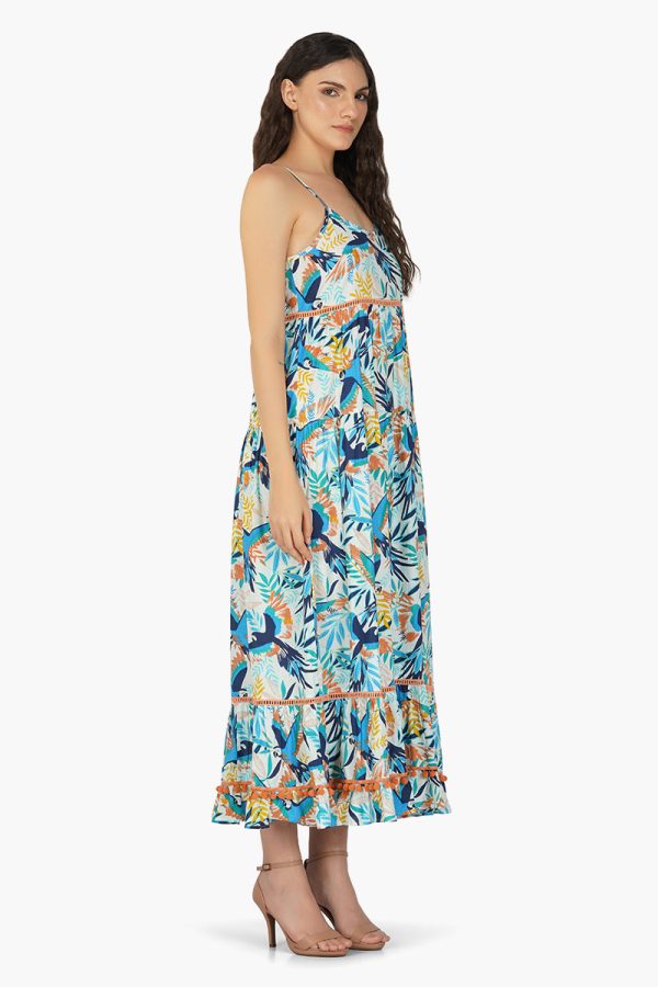 Alice Printed Maxi Dress - Image 3