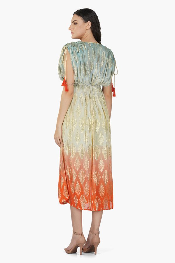 Magnolia Lurex Maxi Dress - Image 4