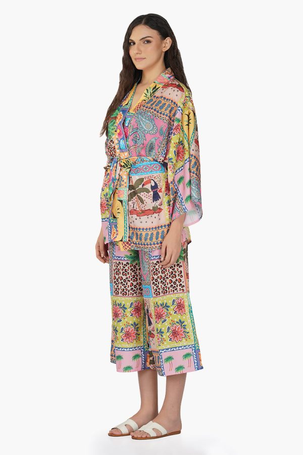 Macaw Pineapple Cover Up Top - Image 2