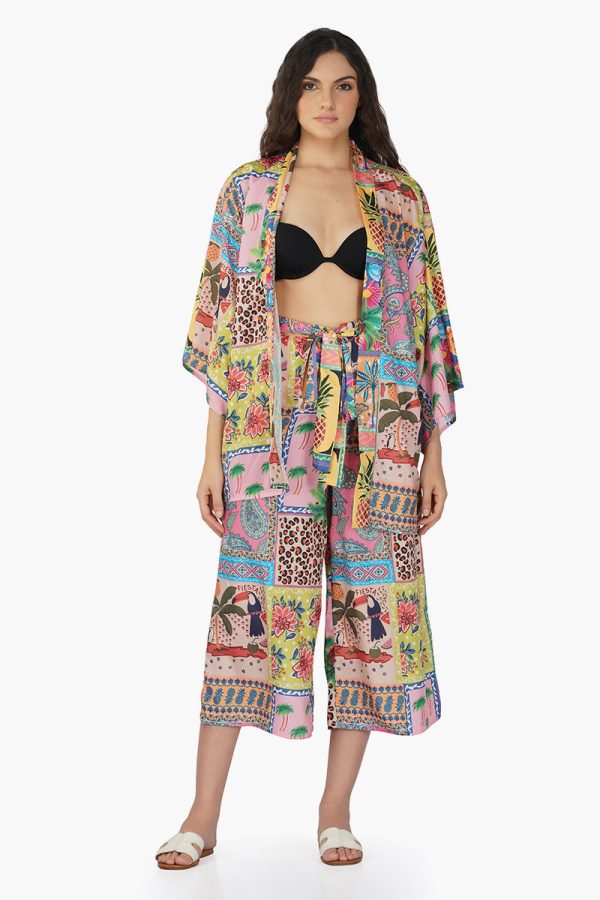 Macaw Pineapple Cover Up Top - Image 6