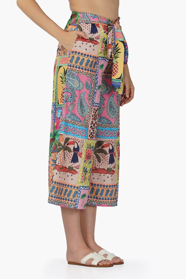 Macaw Pineapple Button Up Pants - Image 4