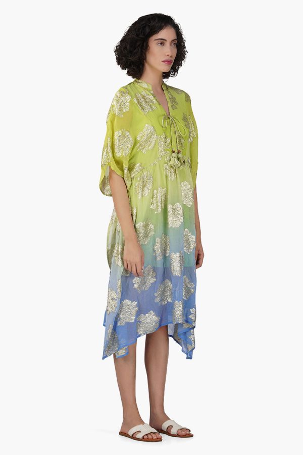 Newrays Lurex Short Kaftan - Image 2