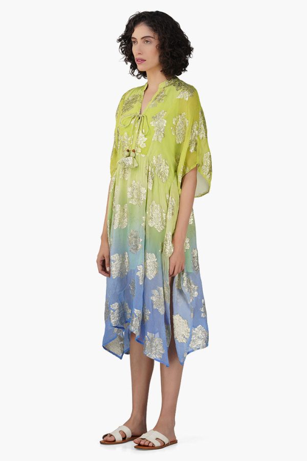 Newrays Lurex Short Kaftan - Image 3