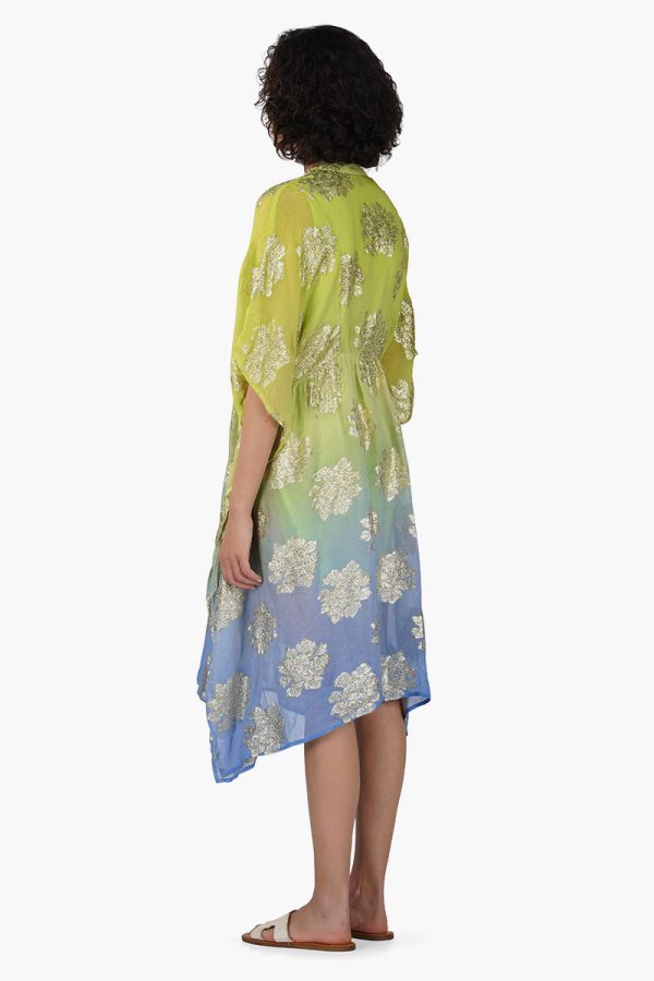Newrays Lurex Short Kaftan - Image 4