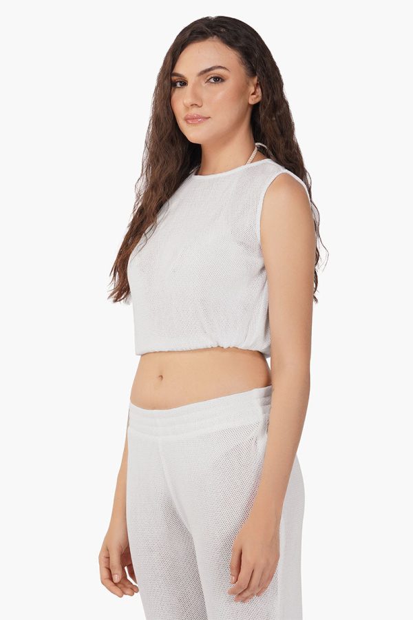 Indy Mesh Crop Top - Image 3