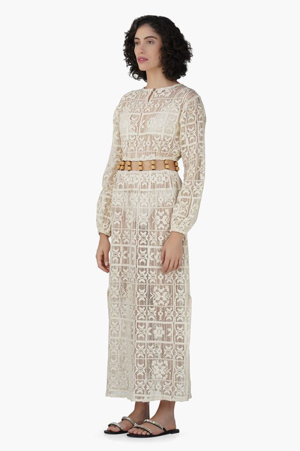 Margot Beads Crochet Dress - Image 3