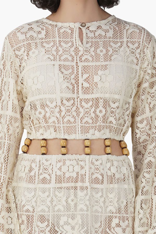 Margot Beads Crochet Dress - Image 5