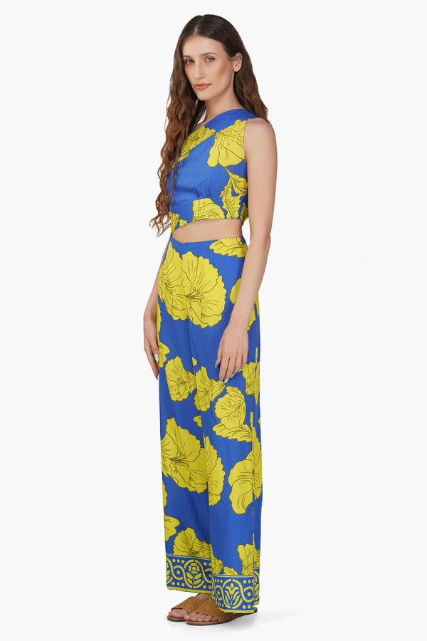 Yellow Daze Printed Jumpsuit - Image 3