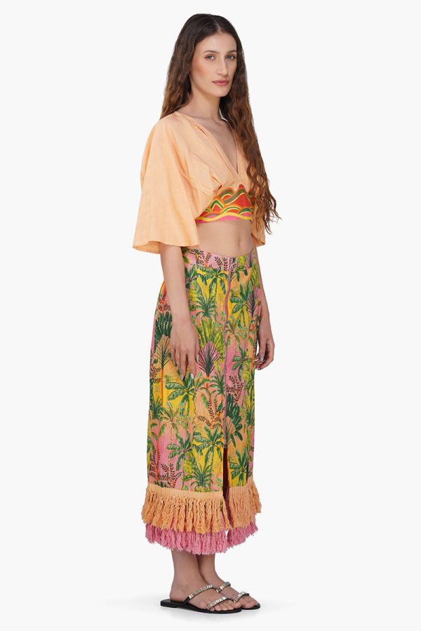 Sunshade Embroidered Crop Top - Image 2