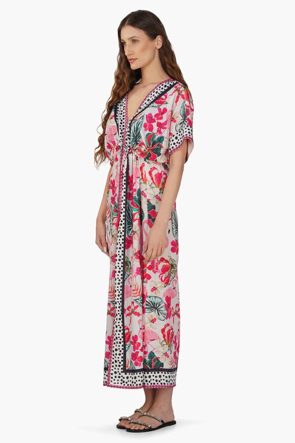 Flamingo Paradise Printed Dress - Image 3