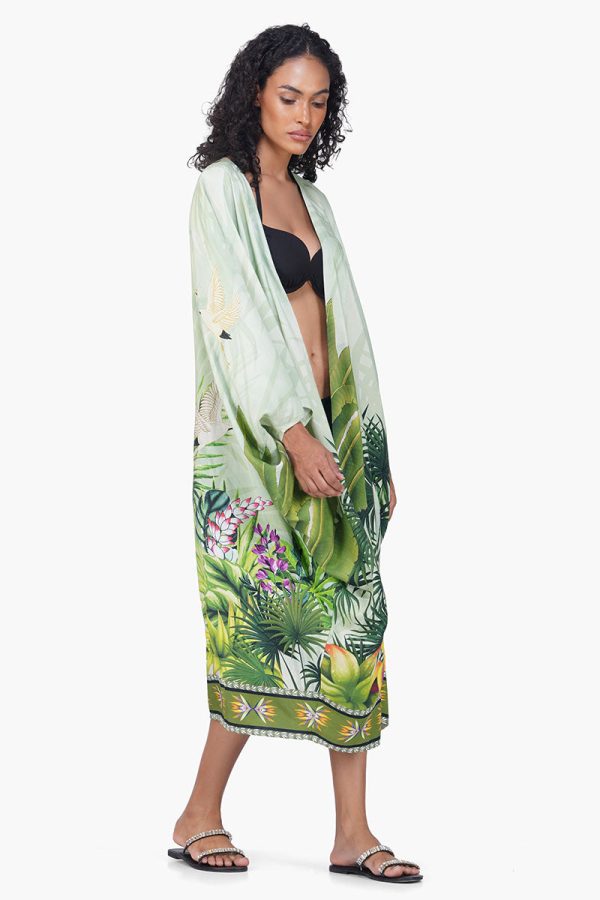 Olivia Printed Cover up - Image 2