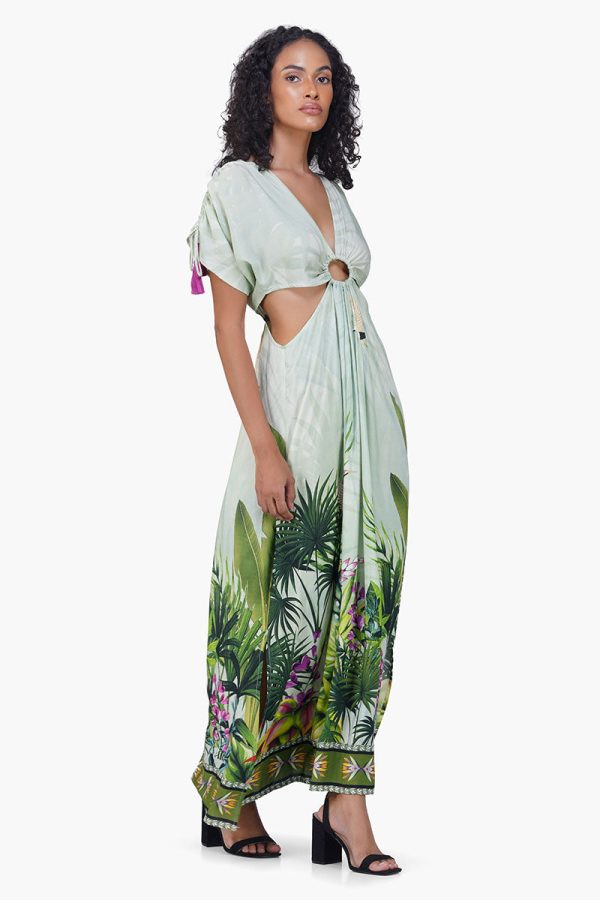 Olivia Printed Maxi Dress - Image 3
