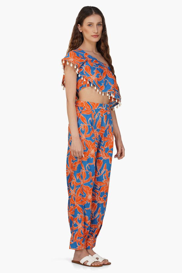 Apricot Beauty Printed Top - Image 2