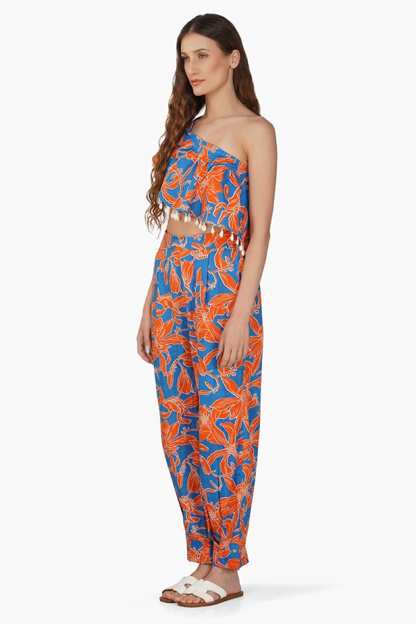 Apricot Beauty Printed Top - Image 3
