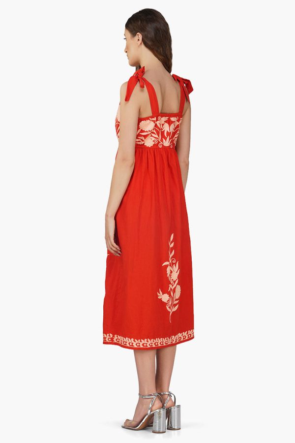 Clara Embroidered Dress - Image 5