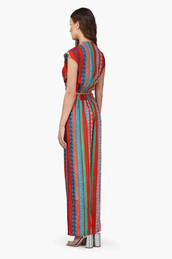 Ruby Aztec Printed Stripe Pant - Image 5
