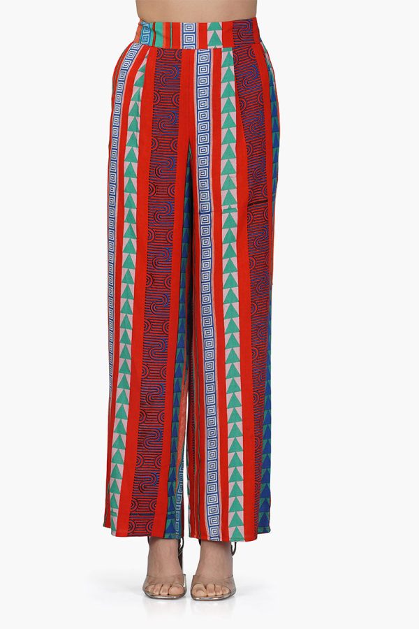 Ruby Aztec Printed Stripe Pant - Image 6