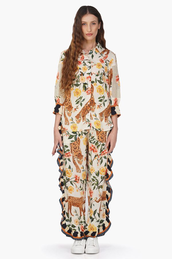 Jungle Cheetah printed Shirt - Image 2