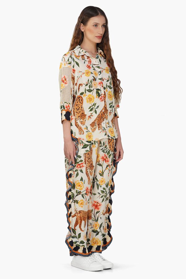 Jungle Cheetah printed Shirt - Image 3