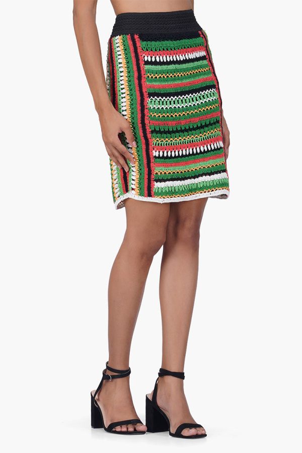 Buttercup Yarn Crochet Skirt - Image 2