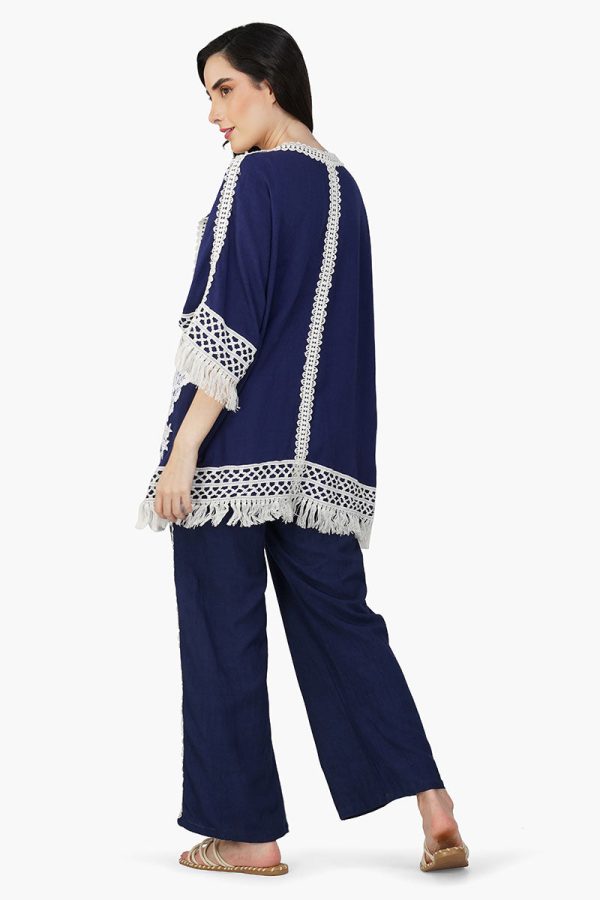 Blue Catherine Lace Duster - Image 4