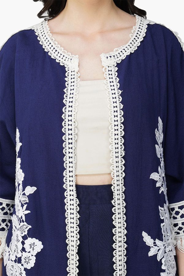 Blue Catherine Lace Duster - Image 5