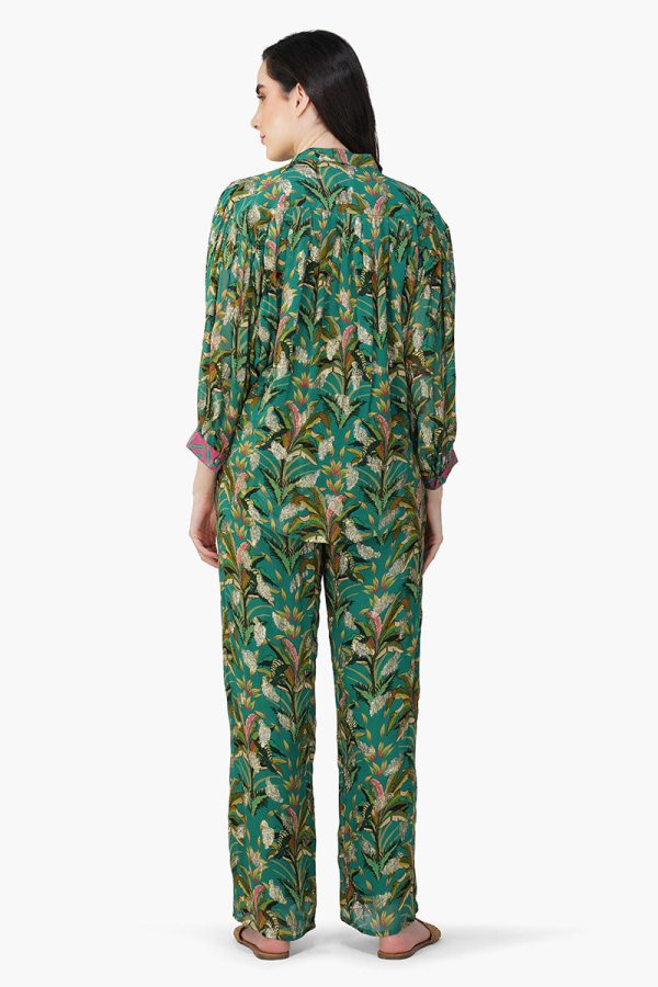Tropical Ash Leaf Printed Shirt - Image 4