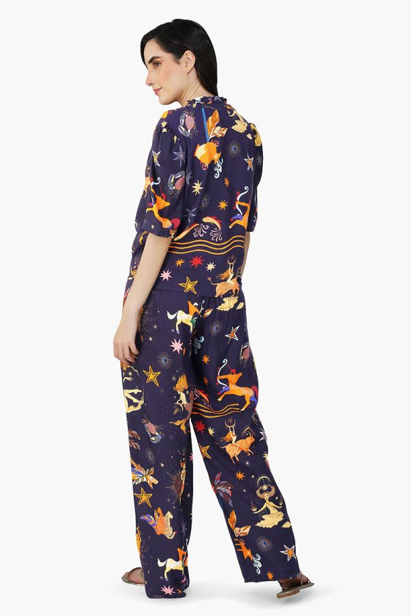 Dark Night Celestial Printed Shirt - Image 4