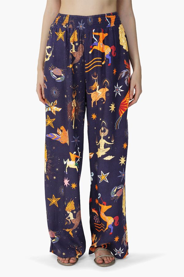 Dark Night Celestial Printed Pants - Image 3