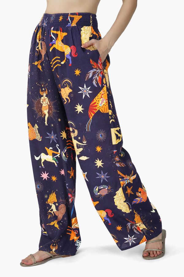 Dark Night Celestial Printed Pants - Image 4