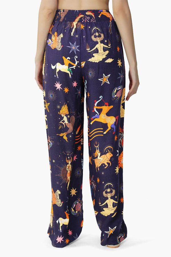 Dark Night Celestial Printed Pants - Image 5