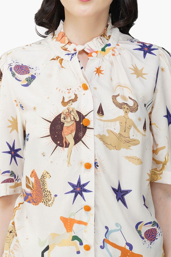 Day Dream Celestial Printed Shirt - Image 5