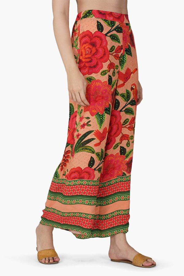 Tropical Bloom Straight Pants - Image 2
