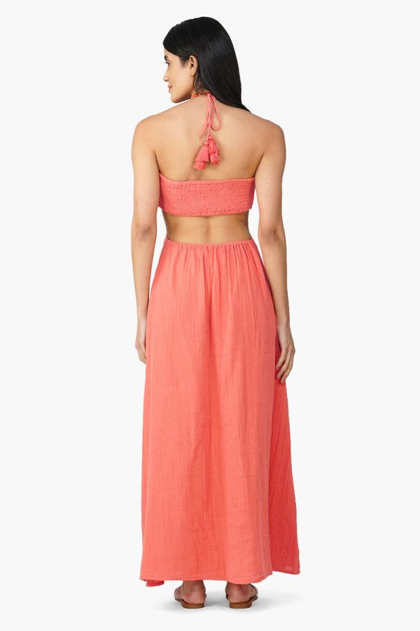 Nash Coral Flora Solid Dress - Image 5