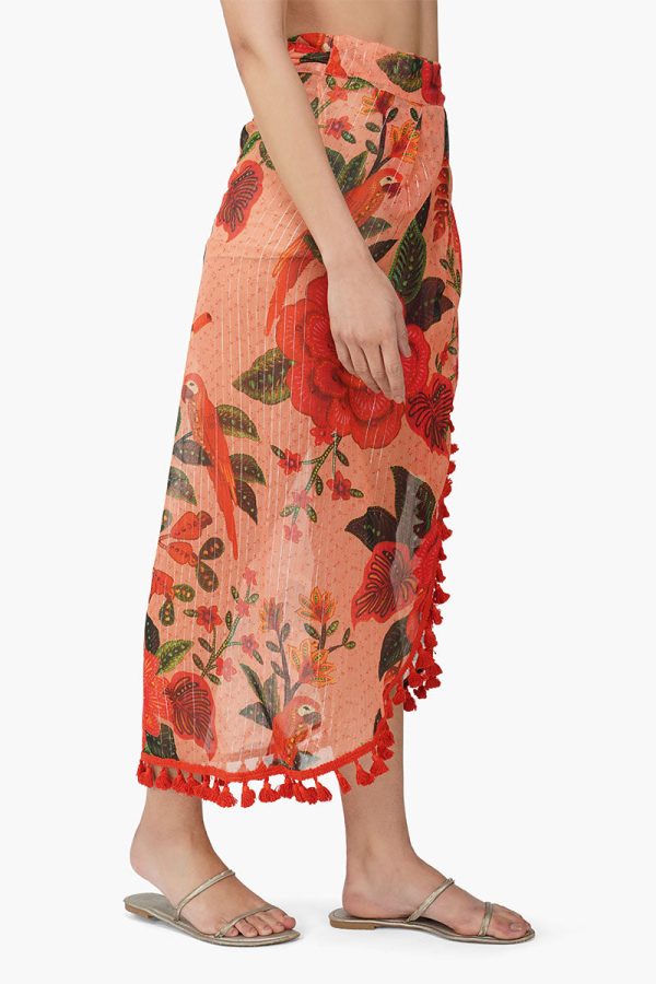 Tropical Bloom Sarong - Image 3