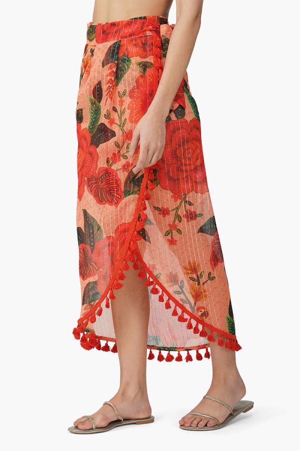Tropical Bloom Sarong - Image 4