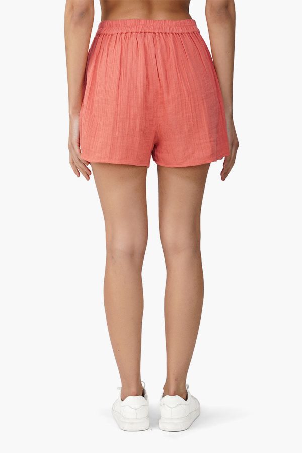 Nash Coral Flora Solid Shorts - Image 5