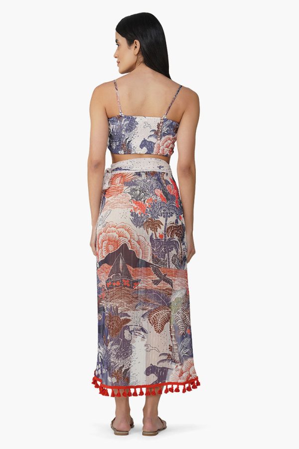 Taste Of Blue Tropics Top - Image 4